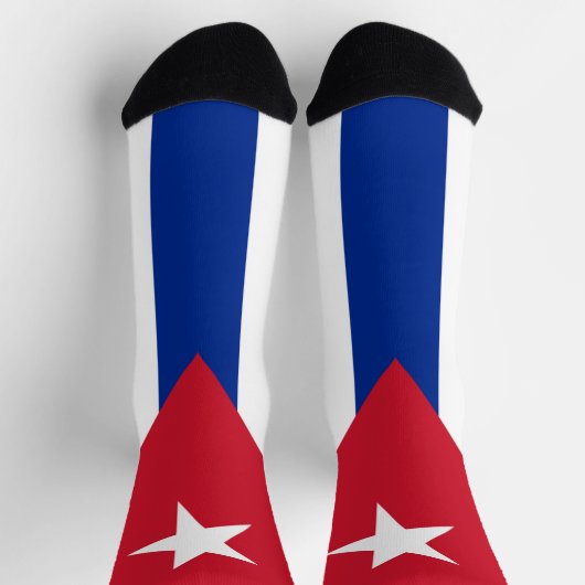 Chaussette Drapeau cubain (Haut)