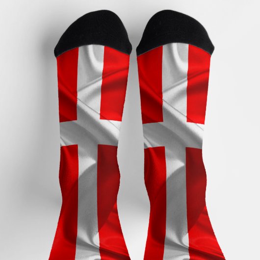 Chaussette Drapeau danois (Haut)