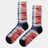 Chaussette Drapeau de bois de Norvège (Gauche)