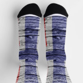 Chaussette Drapeau de bois de Norvège (Haut)