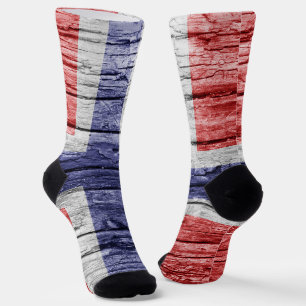 Chaussette Drapeau de bois de Norvège