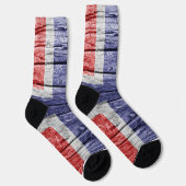 Chaussette Drapeau de bois de Norvège (Droite)