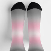 Chaussette Drapeau de fierté demifille à dégradé (Haut)