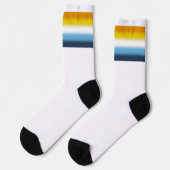 Chaussette Drapeau de fierté Gradient AroAce (Gauche)