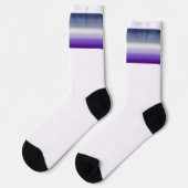 Chaussette Drapeau de fierté lesbienne Butch à dégradé (Gauche)