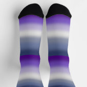 Chaussette Drapeau de fierté lesbienne Butch à dégradé (Haut)