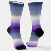 Chaussette Drapeau de fierté lesbienne Butch à dégradé (Angulaire)