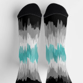 Chaussette Drapeau de fierté Libramaculine Abstrait Bohème Fu (Haut)