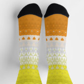 Chaussette Drapeau de fierté Maverique abstrait funky géométr (Haut)