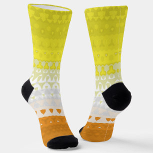 Chaussette Drapeau de fierté Maverique abstrait funky géométr