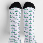 Chaussette Drapeau de fierté MLM Chai (Haut)