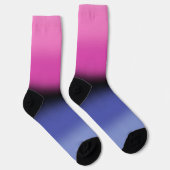 Chaussette Drapeau de fierté omnisexuelle à dégradé (Droite)