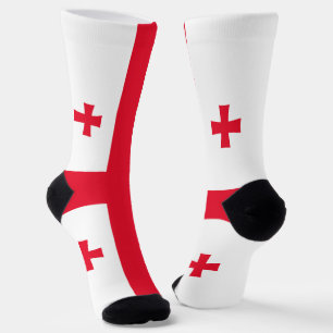 Chaussette Drapeau de Géorgie