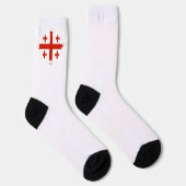 Chaussette Drapeau de Géorgie (Droite)