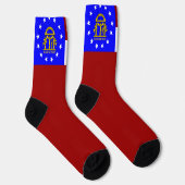 Chaussette Drapeau de Géorgie (Droite)