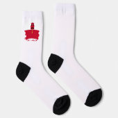 Chaussette Drapeau de Gibraltar (Droite)