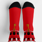 Chaussette Drapeau de Gibraltar (Haut)