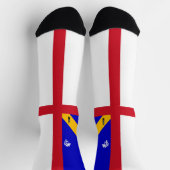 Chaussette Drapeau de Herm (Haut)