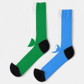 Chaussette Drapeau de Kabardino-Balkarie (Gauche)