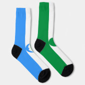 Chaussette Drapeau de Kabardino-Balkarie (Droite)