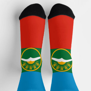 Chaussette Drapeau de Karatchaï Tcherkessie