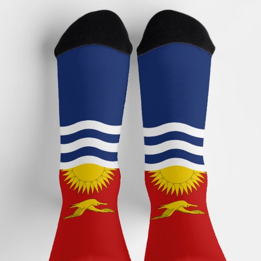 Chaussette Drapeau de Kiribati (Haut)