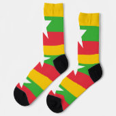 Chaussette Drapeau de la Birmanie (Gauche)