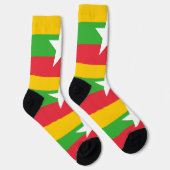 Chaussette Drapeau de la Birmanie (Droite)