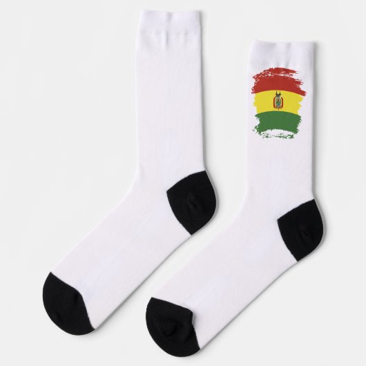 Chaussette Drapeau de la Bolivie (Gauche)