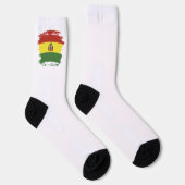 Chaussette Drapeau de la Bolivie (Droite)