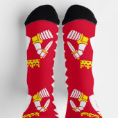 Chaussette Drapeau de la Carélie du Nord (Haut)
