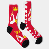 Chaussette Drapeau de la Carélie du Nord (Droite)