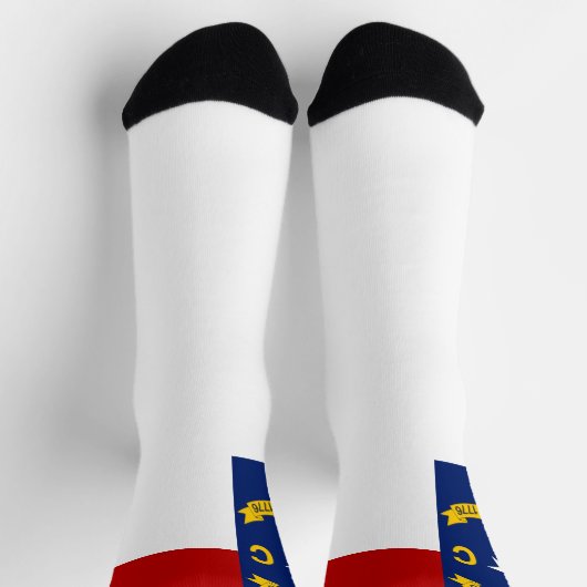 Chaussette Drapeau de la Caroline du Nord (Haut)