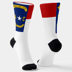 Chaussette Drapeau de la Caroline du Nord