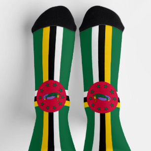 Chaussette Drapeau de la Dominique