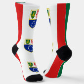 Chaussette Drapeau de la Fédération de Bosnie (Angulaire)