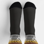 Chaussette drapeau de la fierté de l'ours de SlipperyJoe's te (Haut)