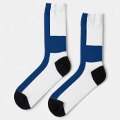 Chaussette Drapeau de la Finlande (Gauche)