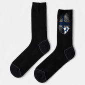 Chaussette Drapeau de la Finlande (Gauche)