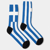Chaussette Drapeau de la Grèce (Droite)