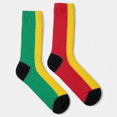 Chaussette Drapeau de la Guinée (Droite)