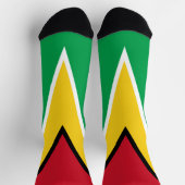 Chaussette Drapeau de la Guyane (Haut)