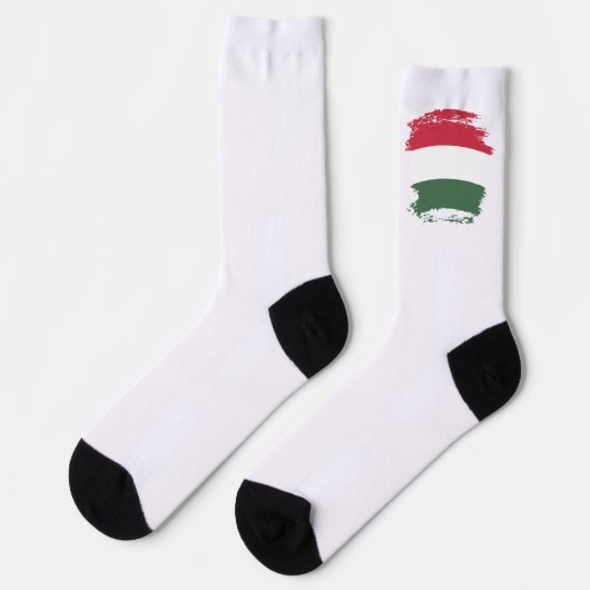 Chaussette drapeau de la Hongrie (Gauche)
