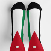 Chaussette Drapeau de la Jordanie (Haut)