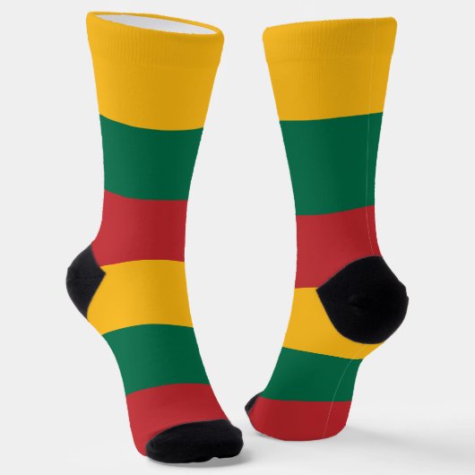 Chaussette Drapeau de la Lituanie (Angulaire)