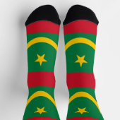 Chaussette Drapeau de la Mauritanie (Haut)