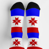 Chaussette Drapeau de la Mordovie (Haut)