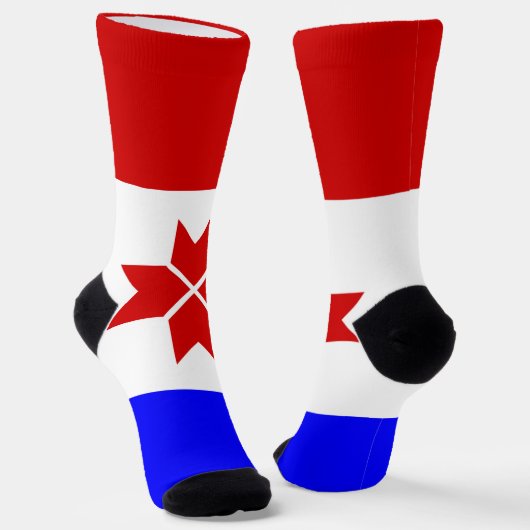 Chaussette Drapeau de la Mordovie (Angulaire)
