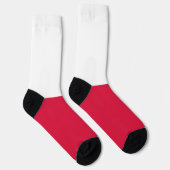 Chaussette Drapeau de la Pologne (Droite)