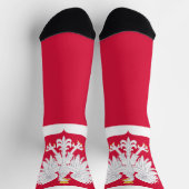 Chaussette Drapeau de la Pologne (Haut)